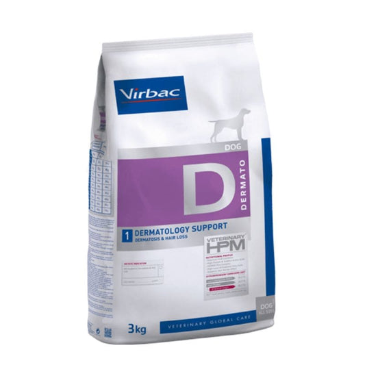 Virbac Dog Dermatology Support-Soporte de la piel y el pelo