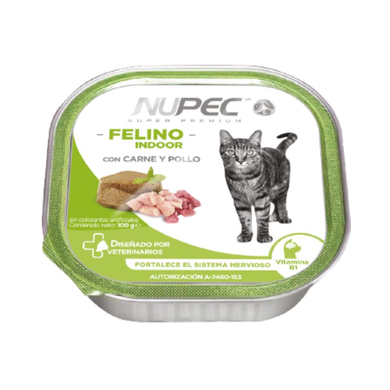 Nupec Alimento Humedo Felino Indoor