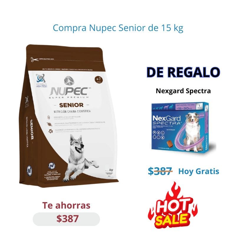 Nupec - Perro Senior +7