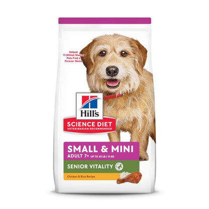 Hill's Senior Vitality Receta Pollo y Arroz para Perro Adulto 7+ Small & Mini