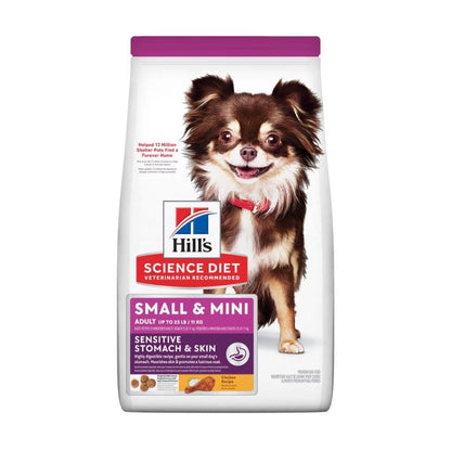 Hill's Sensitive Stomach & Skin Receta Pollo para Perro Adulto Small & Mini