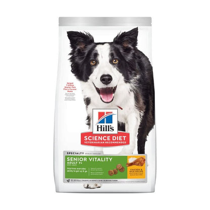 Hill's Senior Vitality Receta Pollo y Arroz para Perro Adulto 7+