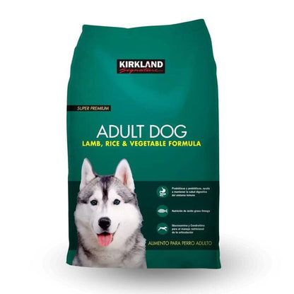 Kirkland - Alimento para Perro Adulto Sabor Cordero y Arroz 18.1 kg