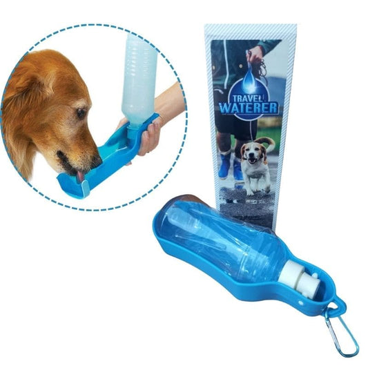 Bebedero Portátil de Viajes para Perro, 500 ml