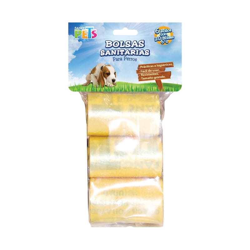 Bolsas Sanitarias - 3 Rollos - 60 pz