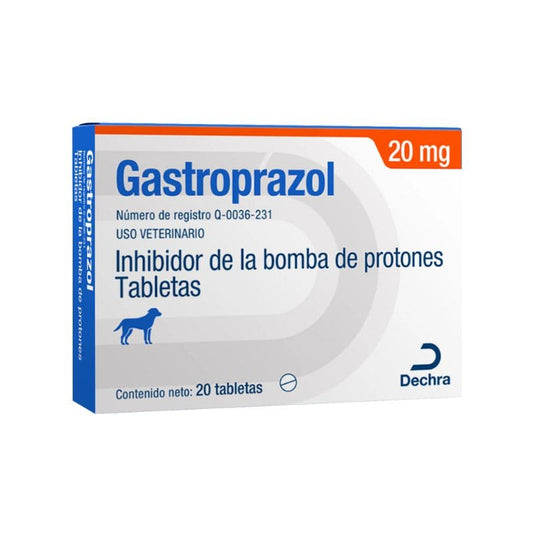 Dechra - Gastroprazol 20 tabletas