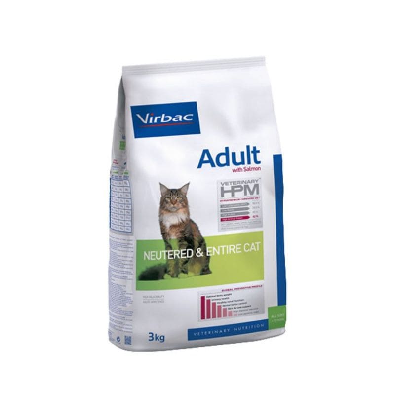 Virbac Adult Cat Salmon Neutered & Entire