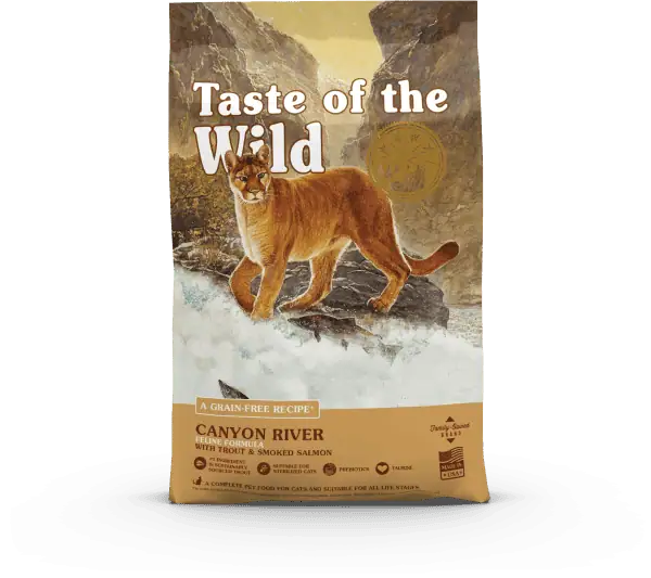 Canyon River Feline (Trucha y Salmón ahumado)