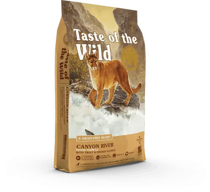 Canyon River Feline (Trucha y Salmón ahumado)