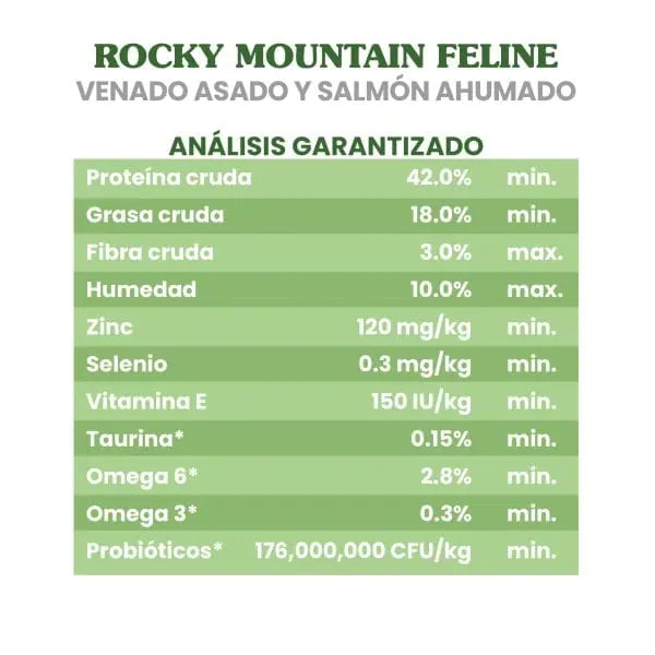 Rock Mountain Feline (Venado y Salmón Ahumado)
