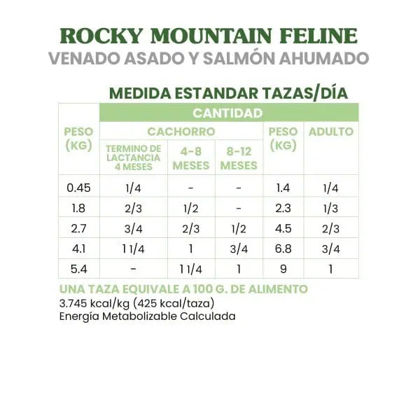 Rock Mountain Feline (Venado y Salmón Ahumado)