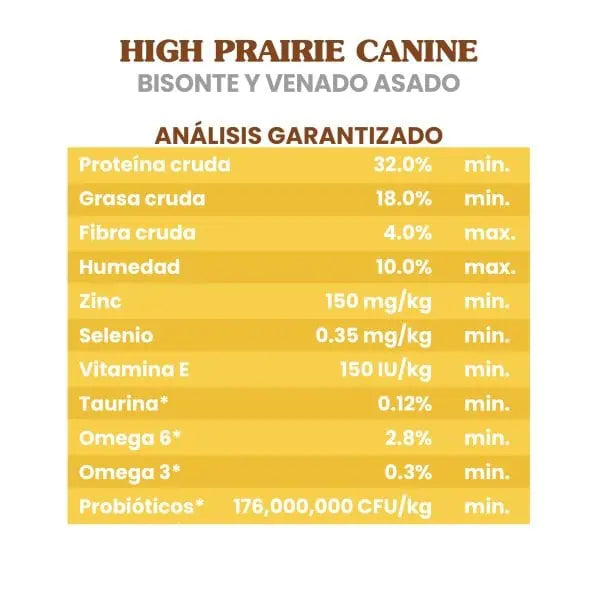 High Praire Canine (Bisonte y Venado Asado)