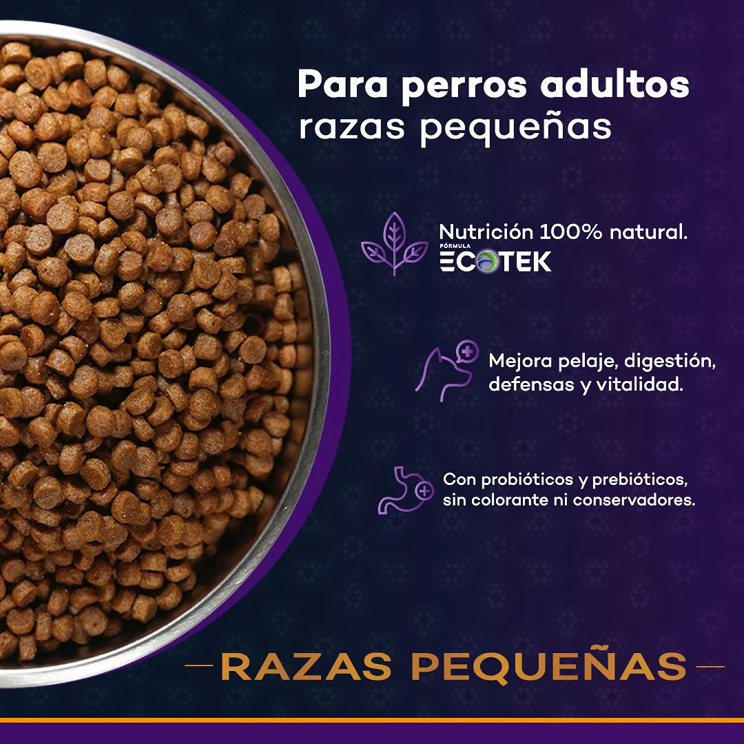 Kantek Adulto Razas Pequeñas Alimento Holístico Super Premium