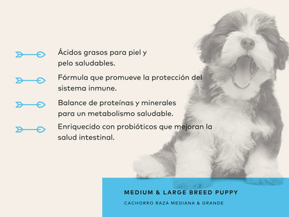 Back 2 Nature Puppy Raza Mediana y Grande