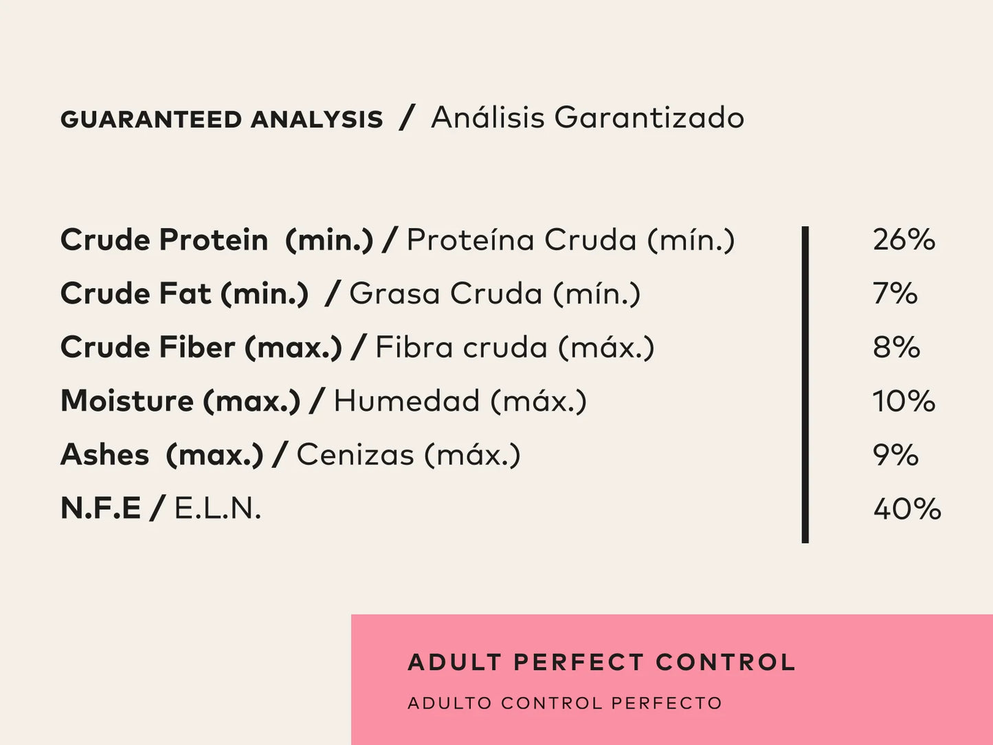Back 2 Nature Adulto Control Perfecto