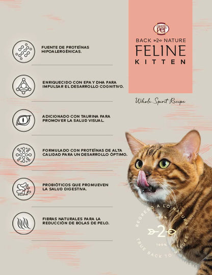 Back 2 Nature Felino Gatito