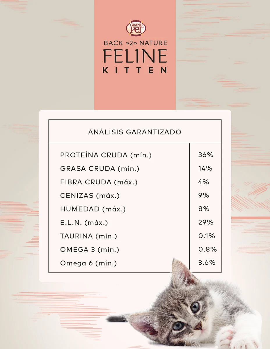 Back 2 Nature Felino Gatito