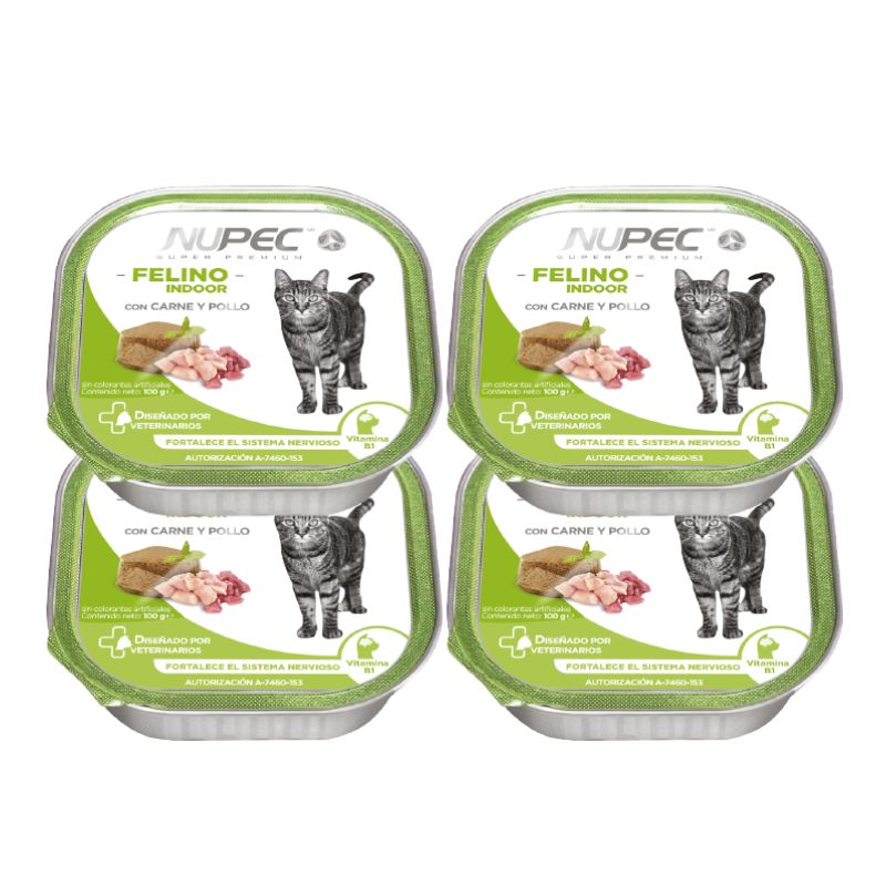 Nupec Alimento Humedo Felino Indoor