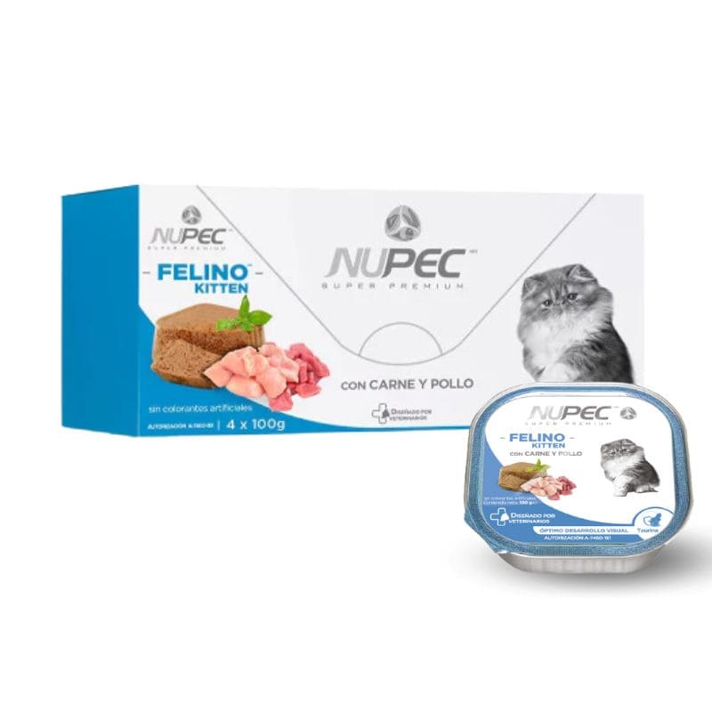 Nupec Cluster Felino Kitten Alimento Humedo