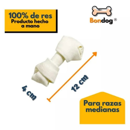 Premios Raza Mediana Hueso De Carnaza 12cm