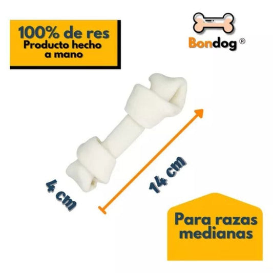 Premios Raza Mediana Hueso De Carnaza 14cm