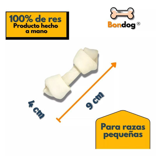 Premios Raza Pequeña Hueso De Carnaza 9cm