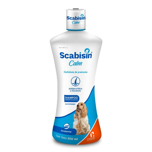 Scabisin Calm - Shampoo antiprurítico e hidratante. 350ml