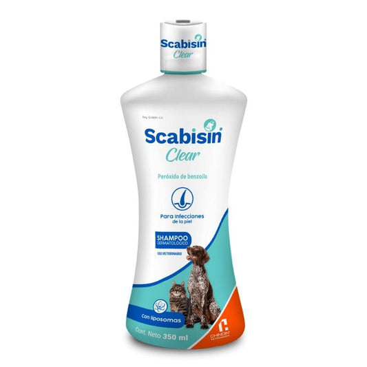 Scabisin Clear - Shampoo dermatológico. 350ml