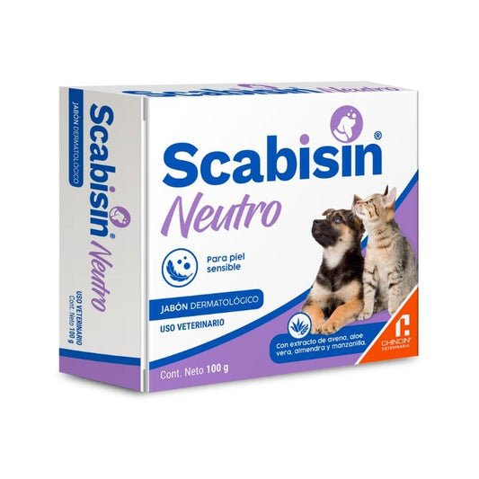 Scabisin Neutro Jabón dermatológico hipoalergénico