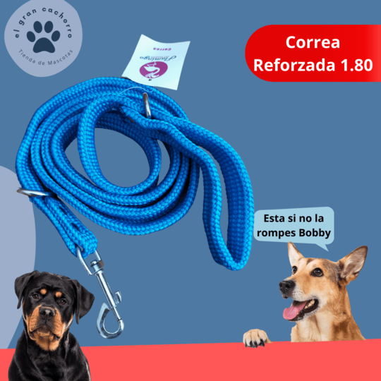 Correa reforzada 1.80 mts varios estilos