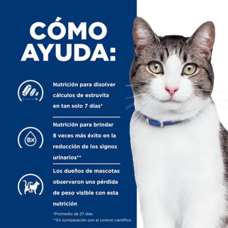 Hill's c/d Urinary + Metabolic para Gato