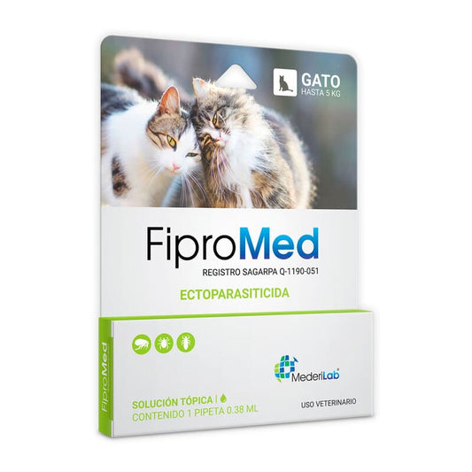 FiproMed Gato pipeta antipulgas