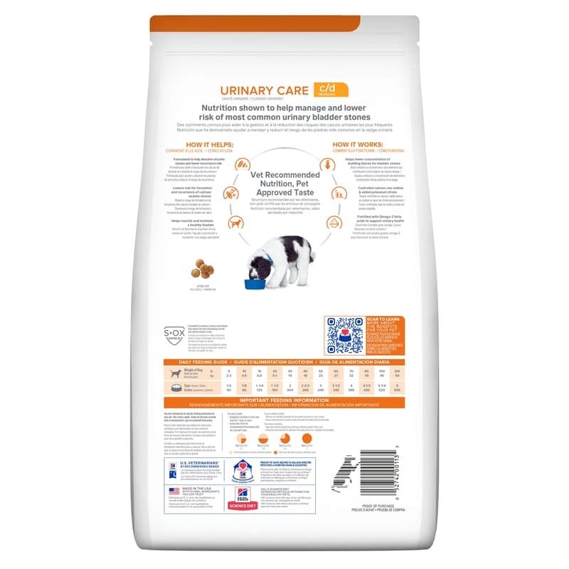 Hill's C/D Multicare Urinary Care P/Perro (Cuidado Urinario)