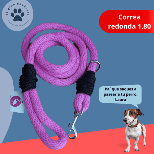 Correa redonda 1.80 mts varios estilos