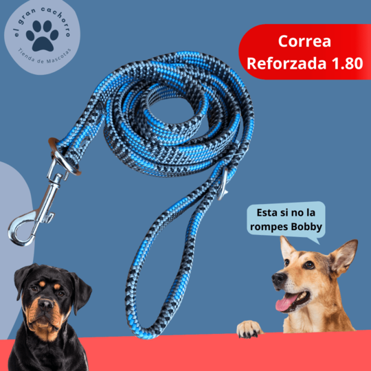 Correa reforzada 1.80 mts varios estilos