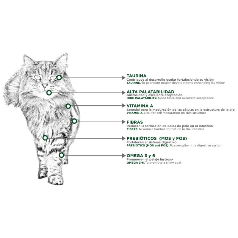 Nupec - Felino Control Bolas de Pelo - Hairball control