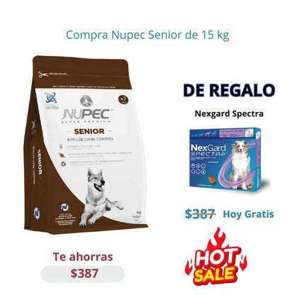 Nupec - Perro Senior +7