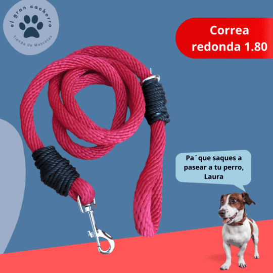 Correa redonda 1.80 mts varios estilos