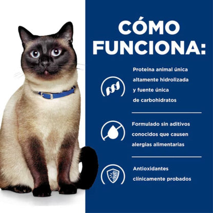 Hill's z/d Sensibilidades alimentarias para Gato